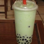 Boba Drink - Look at the Dark Balls on the Bottom