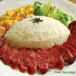 Pork Sausage witih Rice