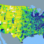 usa-2000-population-density USA - Population Density