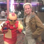 Tyler with Iron Man