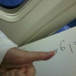 Squirrelgator on the plane