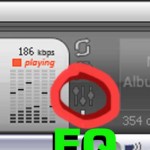 MediaMonkey Equalizer button 