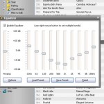 Psy Trance equalizer preset for Media Monkey