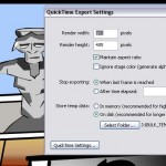 Export to Quicktime