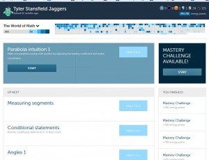 Khan Academy has a new Mastery System which makes learning Math much more fun and tangible